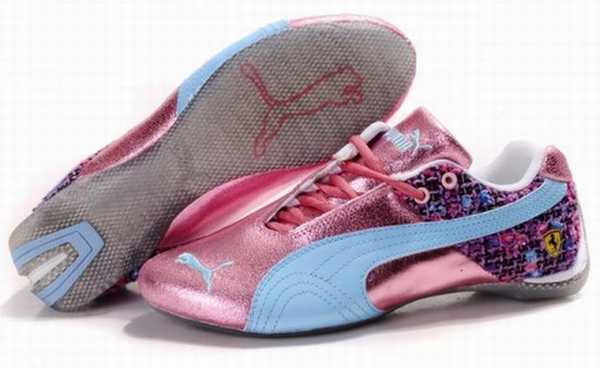 chaussure puma enfant jaune