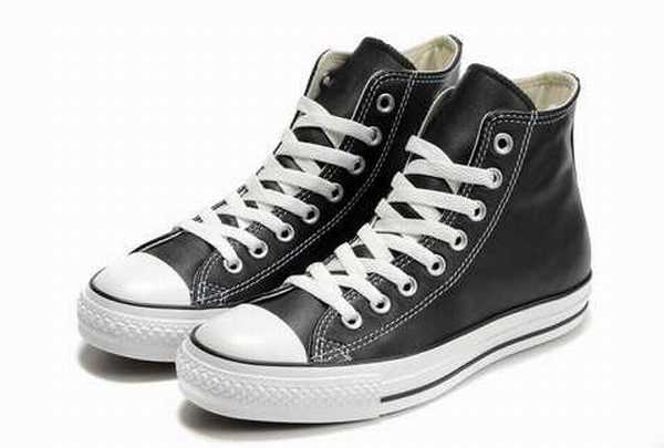 converse cuir pas cher femme