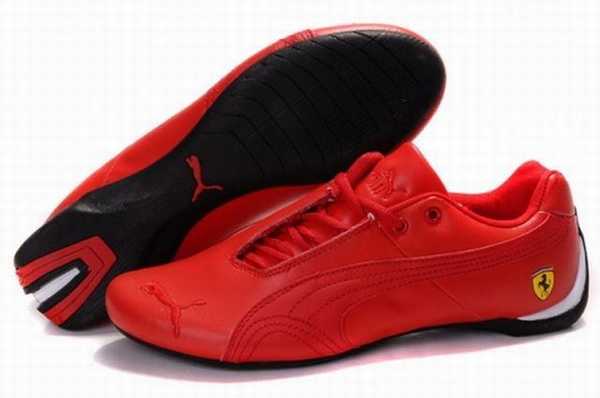 basket puma ferrari rouge