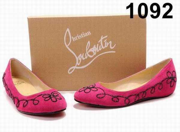 louboutin mocassin femme