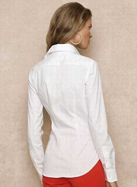 chemise blanche femme pas cher