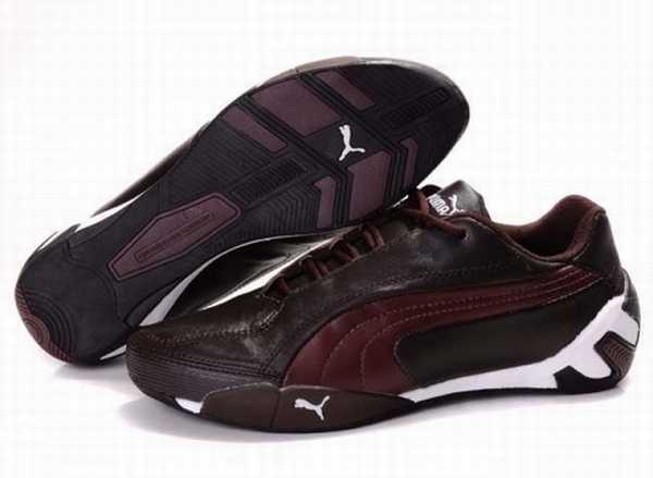 puma marron pas cher