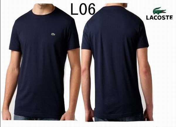 t shirt lacoste pas cher homme